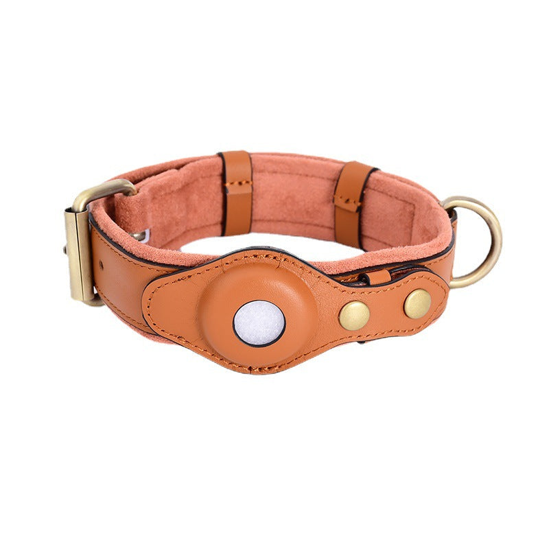 Petco Shop™ Leather AirTag Collar