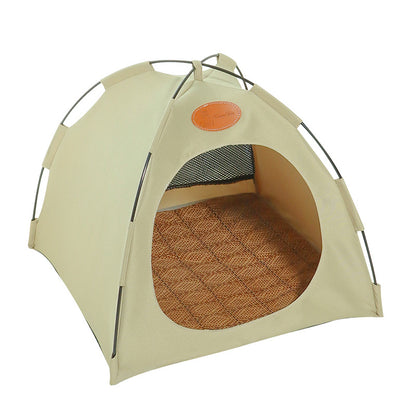 Foldable Cat Outdoor Canvas Tent