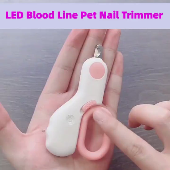 LED Blood Line Pet Nail Trimmer